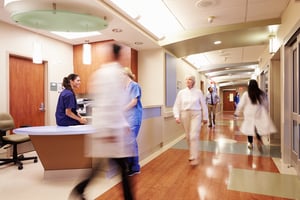 nurses hospital busy