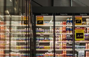 automated monitoring supermarket fridges